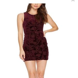 Free people Burnout Babe bodycon dress